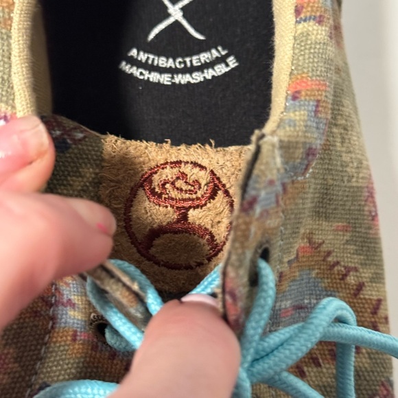 Hooey Mens Loafer Tribal Pattern Size 8 - Picture 8 of 9